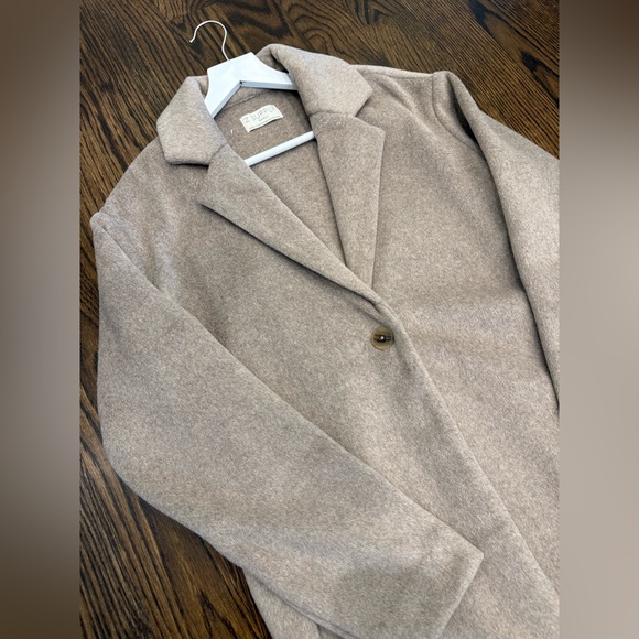 Z SUPPLY Mason Luxe Coat – Taupe – Size Small – Excellent Condition 🤎 - Picture 9 of 13